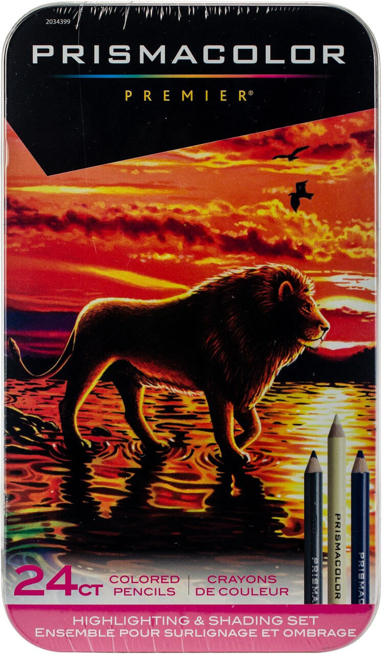 Prismacolor Highlighting & Shading Colored Pencil Set 24/Pkg